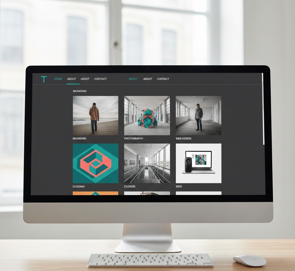 Photographer portfolio website