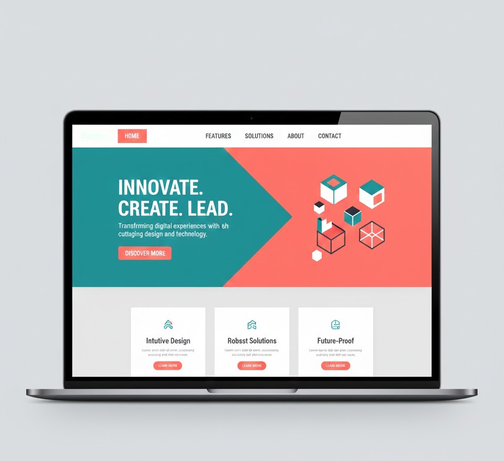 Modern website design