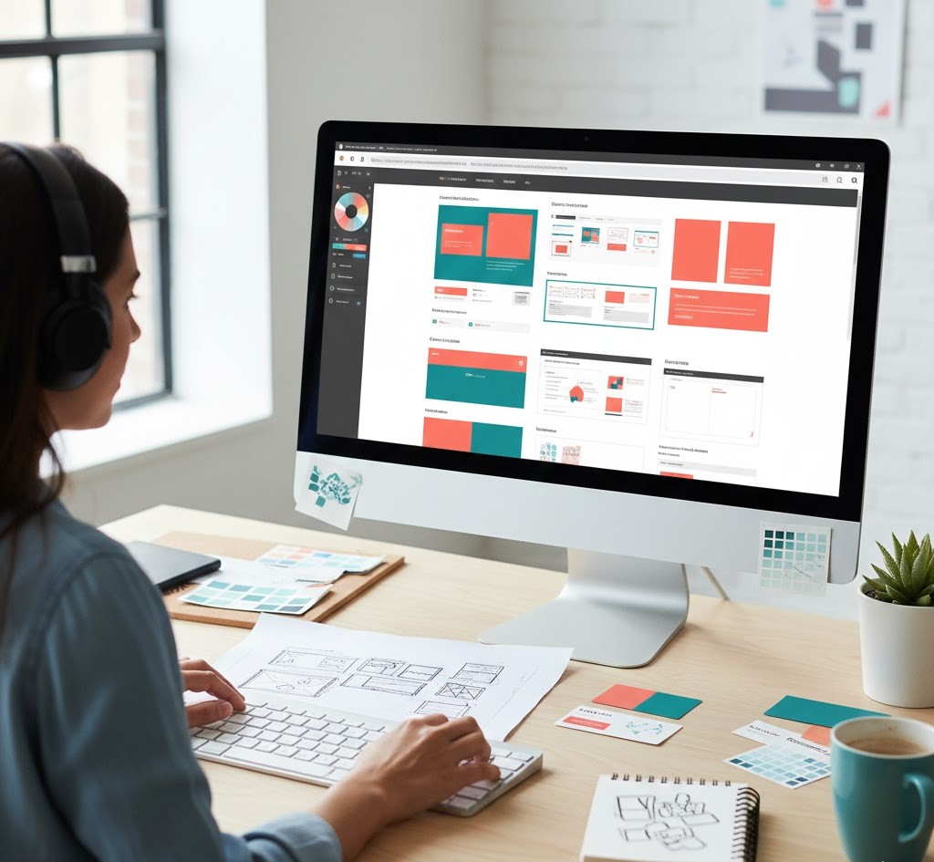 Website design process